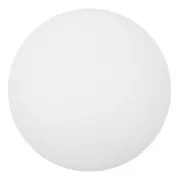 Cabochon rond en verre par Puca® 25 mm - White Light Mat x1