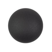 Cabochon rond en verre par Puca® 18 mm - Dark Grey Light Mat x1