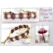 Arcos® par Puca® 5x10 mm - Ultra Violet Metallic Mat x10g