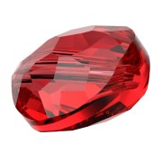 Perle ronde plate -  8 mm - Thin Round PureCrystal 5034  - Light Siam x1