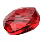 Perle ronde plate -  8 mm - Thin Round PureCrystal 5034  - Light Siam x1