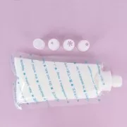 Set de décoration effet chantilly Blanc x60g