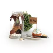 Set de décoration effet chantilly Blanc x60g