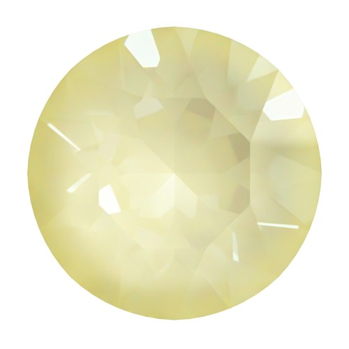 Cabochon PureCrystal 1088 6 mm - Crystal Soft Yellow Ignite x1