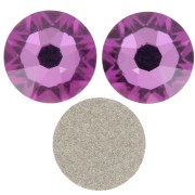 Strass à coller en cristal PureCrystal 4 mm - Dark Rose x36