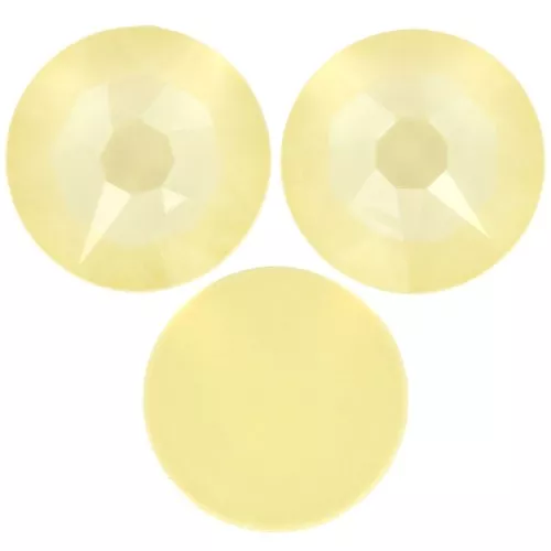 Strass à coller en cristal PureCrystal 5 mm - Crystal Soft Yellow Ignite x36