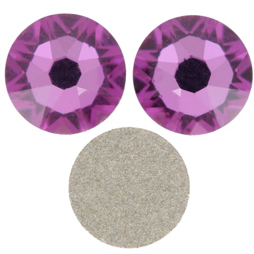 Strass à coller en cristal PureCrystal 2088 6 mm - Dark Rose x10