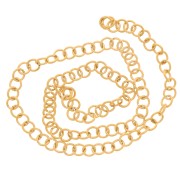 Anneaux ouverts 3.5x0.6 mm - Acier inoxydable 304L Doré x100