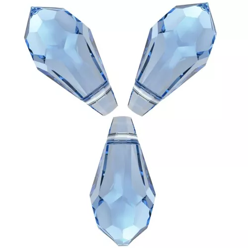 Gouttes PureCrystal 6000 11x5.5 mm - Reinvented Cool Blue  x8
