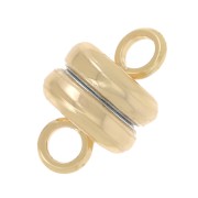 Fermoir aimanté 9x6 mm - Doré à l'or fin x1|raw }}