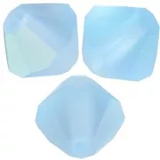 Perles toupies Preciosa - Rondelle Bead 5 mm - Aquamarine AB Matt x12