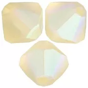 Perles toupies Preciosa - Rondelle Bead 5 mm - Jonquil AB Matt x12