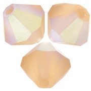 Perles toupies Preciosa - Rondelle Bead 6 mm - Light Colorado Topaz AB Matt x12|raw }}