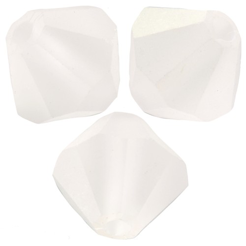 Perles toupies Preciosa - Rondelle Bead 6 mm - Crystal AB Matt x12