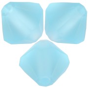 Perles toupies Preciosa - Rondelle Bead 6 mm - Aqua Bohemica Matt x12