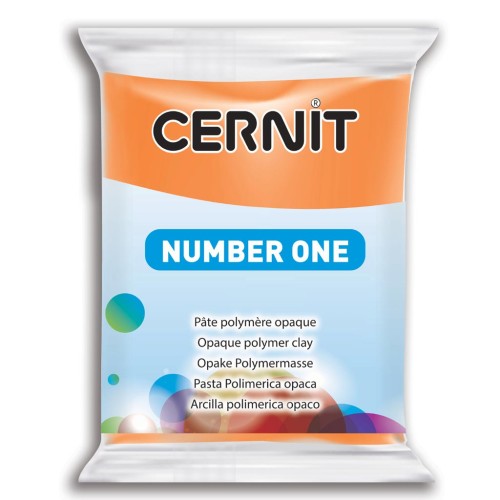 Pâte Cernit Number One Opaque 56gr Orange (n°752)