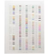 Nuancier Miyuki Delica 11/0 - Vol.1 et Vol.2 - Planches 1 à 7