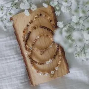 Rocaille Miyuki Duracoat 8/0 4204 - Galvanized Champagne x8g