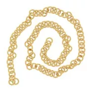 Anneaux ouverts 3x0.6 mm - Acier inoxydable 304L Doré x100