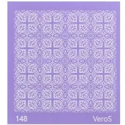 Silk Screen VeroS pour pâte polymère 90x90mm - Motif carreaux de ciment 2 n°148 x1