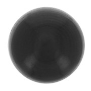 Cabochon rond 8 mm en pierre gemme - Shungite x1