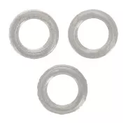 Anneaux fermés plats 5x0.7 mm - Acier inoxydable 304L x10