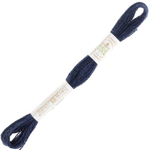 Fil de laine organique DMC Eco Vita 360 - Navy blue (607) x16m