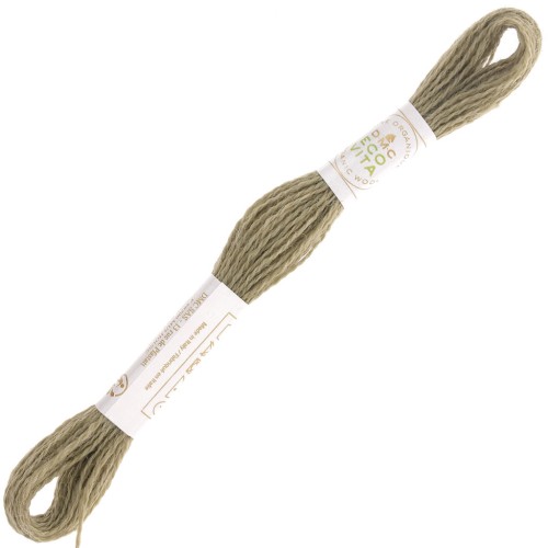 Fil de laine organique DMC Eco Vita 360 - Vert militaire (704) x16m