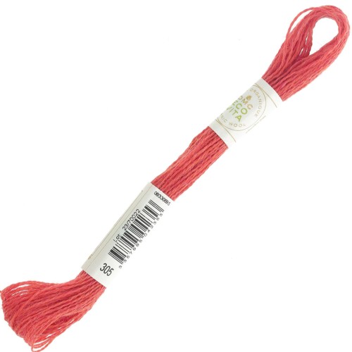 Fil de laine organique DMC Eco Vita 360 - Terre cuite (305) x16m