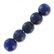 Perles Rondes facettées 4 mm en pierre gemme Lapis Lazuli x20|raw }}