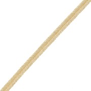 Soutache Le Fil - fabrication italienne 3.5 mm - Doré x1m|raw }}