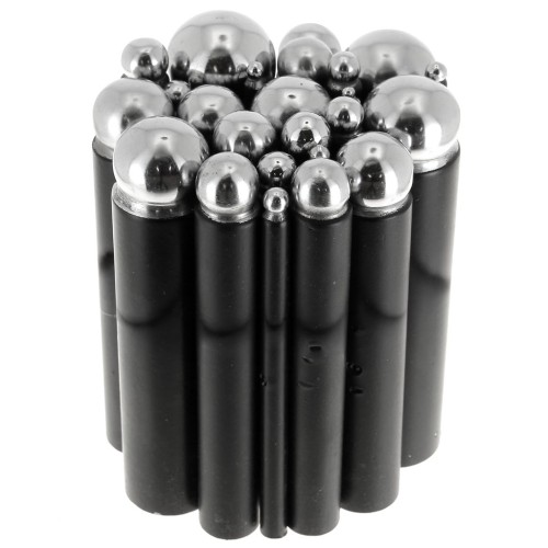 Set de 24 bouterolles de 2.7 mm à 24.5 mm en Acier