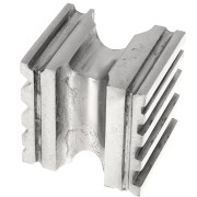 Dé à cambrer - Dé à rainures 6x6 cm en Acier x1