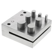 Outil pour découper des disques ovales - découpoir - 6x5 mm à 16x14 mm x1