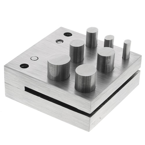 Outil pour découper des disques ovales - découpoir - 6x5 mm à 16x14 mm x1