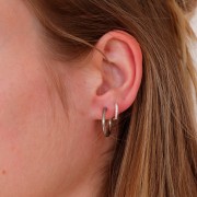 Créoles rondes 16 mm - Fil 2 mm - Acier Inoxydable 304L x20