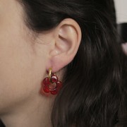 Créoles rondes 19 mm - Fil 2.5 mm - Acier inoxydable 304L x20