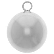 Pendentif bola de grossesse 20 mm - Acier inoxydable 316L x1|raw }}
