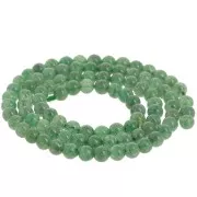 Perles rondes 4.5 mm pierre gemme  - Aventurine x39cm