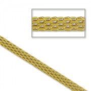 Chaîne maille résille 3,2 mm Jaune x1,2m|raw }}
