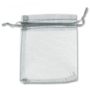 Sachets Organza 100x120 mm Gris x20|raw }}