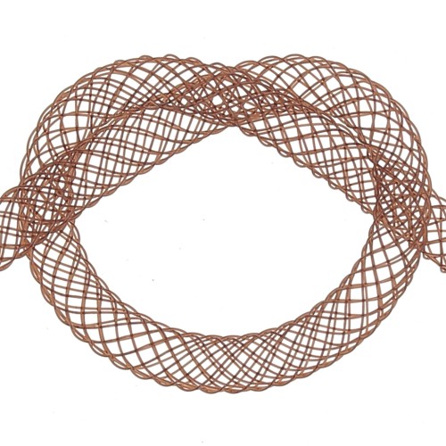 Résille tubulaire 4 mm Brun x 4 m