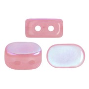 Perles en verre Lipsi® par Puca® 4x6 mm - Light Rose Opal AB x10g|raw }}