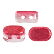 Perles en verre Lipsi® par Puca® 4x6 mm - Ice Slushy Cherry x10g