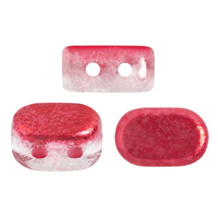 Perles en verre Lipsi® par Puca® 4x6 mm - Ice Slushy Cherry x10g