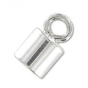 Embouts pour cordon 5 mm en Argent 925 x4