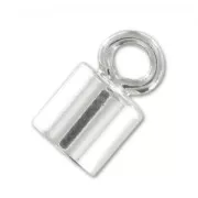 Embouts pour cordon 5 mm en Argent 925 x4