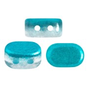 Perles en verre Lipsi® par Puca® 4x6 mm - Ice Slushy Blue Curacao x10g|raw }}