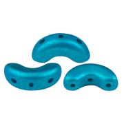 Arcos® par Puca® 5x10 mm - Metalust Turquoise Mat x10g