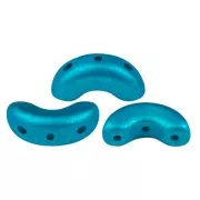 Arcos® par Puca® 5x10 mm - Metalust Turquoise Mat x10g